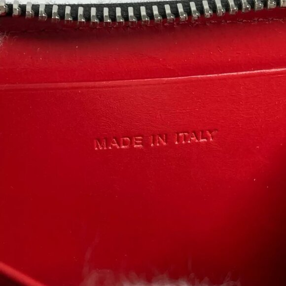 Christian Louboutin Wallet Coin Compartment craft logo Zip Around coin purse - Picture 12 of 16